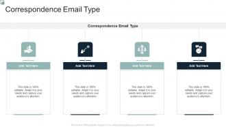 Correspondence Email Type In Powerpoint And Google Slides Cpb
