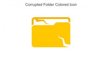 Corrupted Folder Colored Icon In Powerpoint Pptx Png And Editable Eps Format