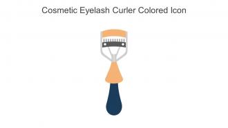 Cosmetic Eyelash Curler Colored Icon In Powerpoint Pptx Png And Editable Eps Format