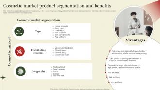 Cosmetic Market Product Segmentation Market Segmentation And Targeting Strategies Overview MKT SS V