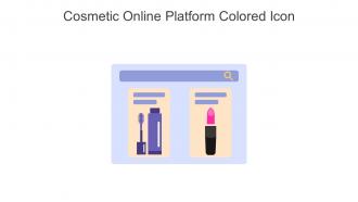 Cosmetic Online Platform Colored Icon In Powerpoint Pptx Png And Editable Eps Format