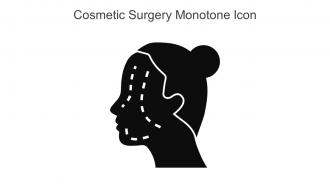 Cosmetic Surgery Monotone Icon In Powerpoint Pptx Png And Editable Eps Format