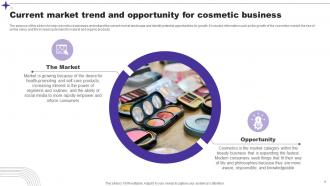 Cosmetics Company Overview Powerpoint Ppt Template Bundles BP MM Template Professionally