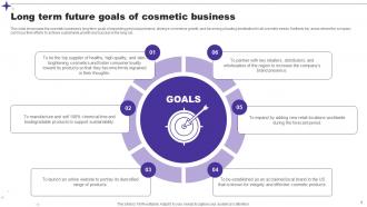 Cosmetics Company Overview Powerpoint Ppt Template Bundles BP MM Ideas Professionally