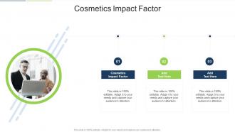 Cosmetics Impact Factor In Powerpoint And Google Slides Cpb