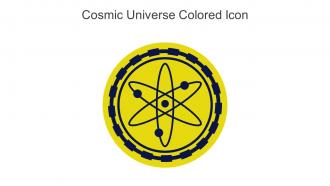 Cosmic Universe Colored Icon In Powerpoint Pptx Png And Editable Eps Format