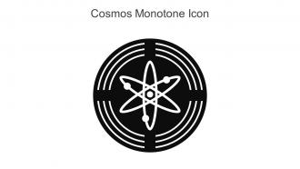 Cosmos Monotone Icon In Powerpoint Pptx Png And Editable Eps Format