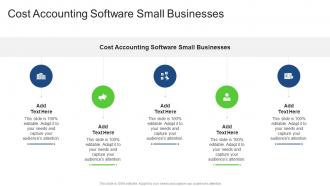Cost Accounting Software Small Businesses In Powerpoint And Google Slides Cpb