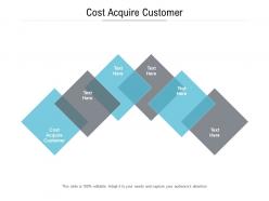 Cost acquire customer ppt powerpoint presentation styles display cpb