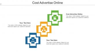 Cost Advertise Online Ppt Powerpoint Presentation Layouts Infographics Cpb