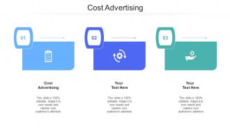 Cost advertising ppt powerpoint presentation slides icon cpb