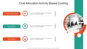 Cost Allocation Activity Based Costing In Powerpoint And Google Slides Cpb