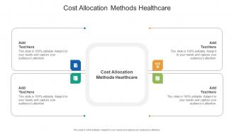 Cost Allocation Methods Healthcare In Powerpoint And Google Slides Cpb