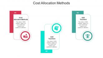 Cost Allocation Methods Ppt Powerpoint Presentation Gallery Infographic Template Cpb
