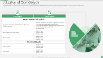 Cost Allocation Methods Utilization Of Cost Objects Ppt Pictures Clipart Images