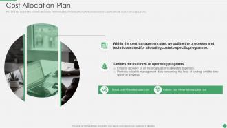 Cost Allocation Plan Ppt Icon Layout Ideas