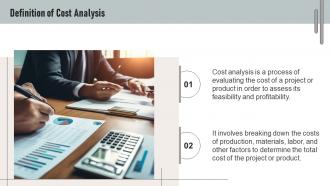 Cost Analysis Report Example Powerpoint Presentation And Google Slides ICP Colorful Impactful
