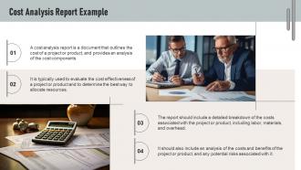 Cost Analysis Report Example Powerpoint Presentation And Google Slides ICP Appealing Impactful