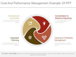 Cost and performance management example of ppt
