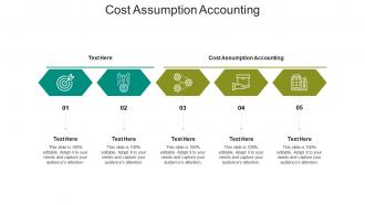 Cost assumption accounting ppt powerpoint presentation inspiration visual aids cpb