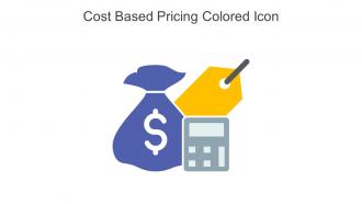 Cost Based Pricing Colored Icon In Powerpoint Pptx Png And Editable Eps Format