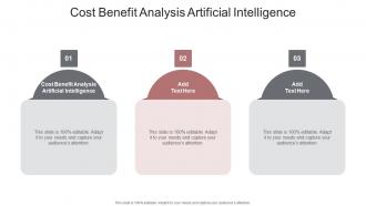 Cost Benefit Analysis Artificial Intelligence In Powerpoint And Google Slides Cpb