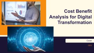 Cost Benefit Analysis For Digital Transformation PPT Demonstration AT