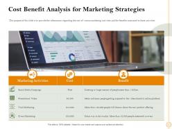 Cost benefit analysis for marketing strategies people ppt powerpoint presentation infographics