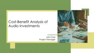 Cost Benefit Analysis Of Audio Investments PPT Sample AT