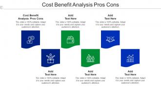 Cost Benefit Analysis Pros Cons Ppt Powerpoint Presentation Show Deck Cpb
