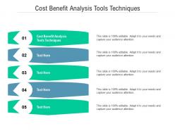 Cost benefit analysis tools techniques ppt powerpoint presentation summary background image cpb