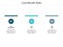 Cost benefit ratio ppt powerpoint presentation file designs cpb