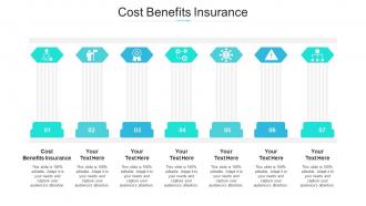 Cost benefits insurance ppt powerpoint presentation file icons cpb