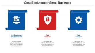Cost Bookkeeper Small Business Ppt Powerpoint Presentation Summary Example File Cpb