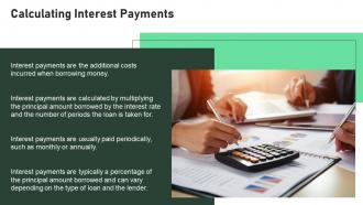 Cost Borrowing Money powerpoint presentation and google slides ICP Appealing Informative