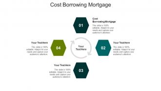 Cost borrowing mortgage ppt powerpoint presentation infographics layouts cpb