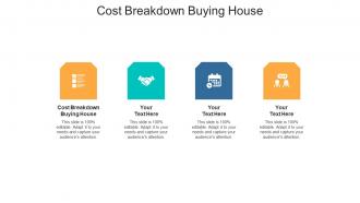 Cost breakdown buying house ppt powerpoint presentation icon outline cpb