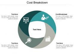 Cost breakdown ppt powerpoint presentation pictures slide cpb
