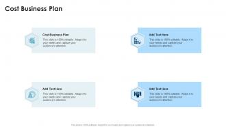 Cost Business Plan In Powerpoint And Google Slides Cpb