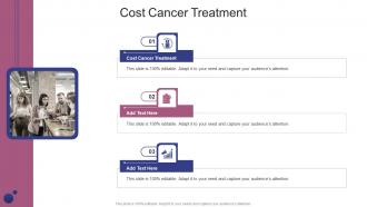 Cost Cancer Treatment In Powerpoint And Google Slides Cpb