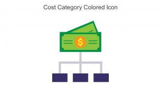Cost Category Colored Icon In Powerpoint Pptx Png And Editable Eps Format