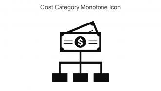 Cost Category Monotone Icon In Powerpoint Pptx Png And Editable Eps Format