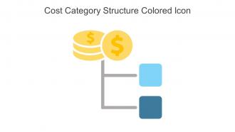 Cost Category Structure Colored Icon In Powerpoint Pptx Png And Editable Eps Format
