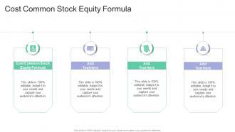 Cost Common Stock Equity Formula In Powerpoint And Google Slides Cpb