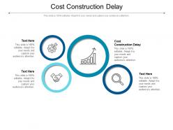 Cost construction delay ppt powerpoint presentation infographic template skills cpb