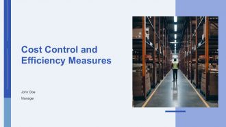 Cost Control And Efficiency Measures PPT Structure AT
