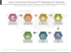Cost control and planning ppt background template