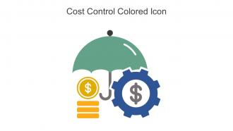 Cost Control Colored Icon In Powerpoint Pptx Png And Editable Eps Format
