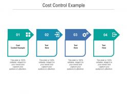 Cost control example ppt powerpoint presentation layouts professional cpb