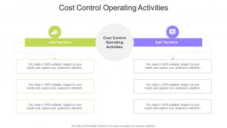 Cost Control Operating Activities In Powerpoint And Google Slides CPB